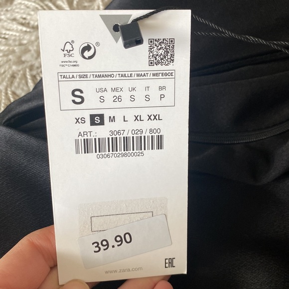 Zara black bodysuit - Picture 6 of 6